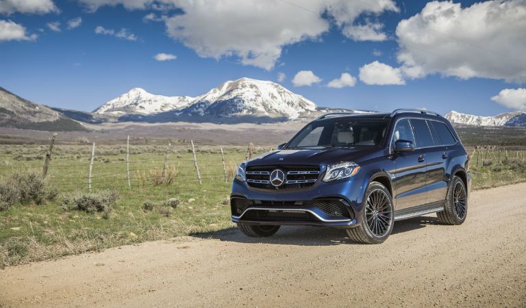 Mercedes-Benz GLS blue