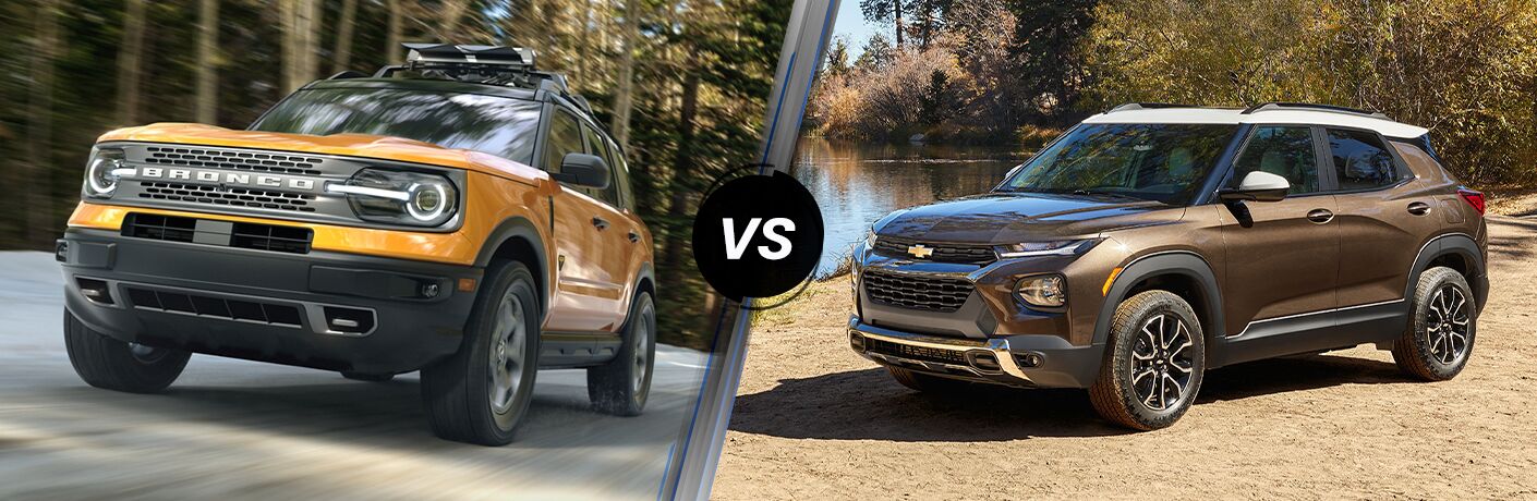 2021 Ford Bronco Sport vs 2021 Chevrolet Trailblazer
