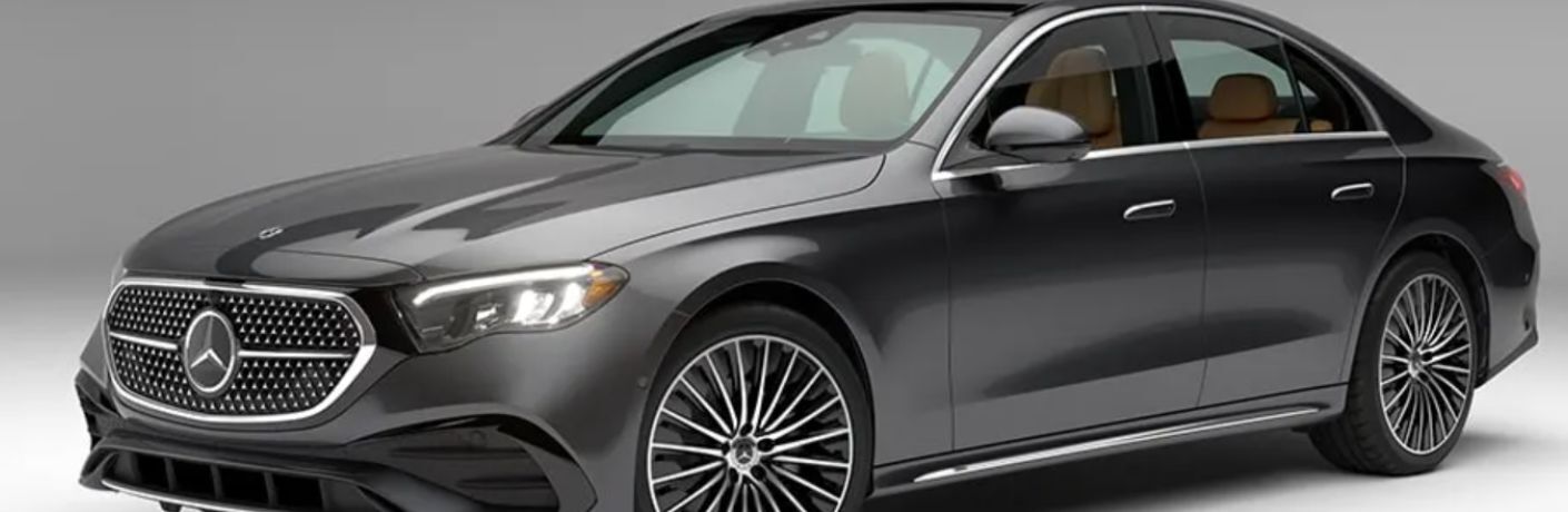 front quarter view of the 2025 Mercedes-Benz E 350 4MATIC