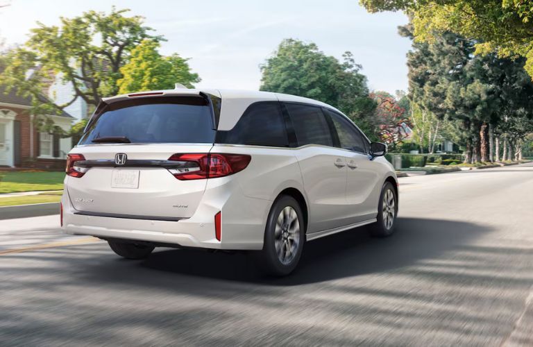 2025 Honda Odyssey on the road