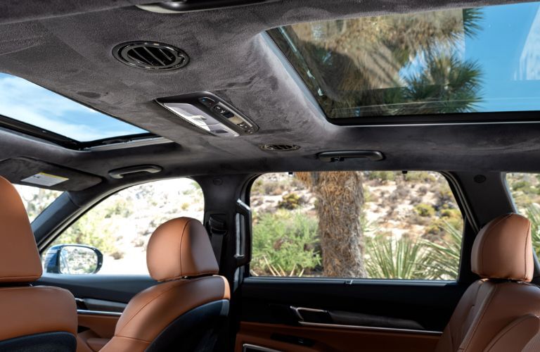 sunroof of the 2025 Kia Telluride
