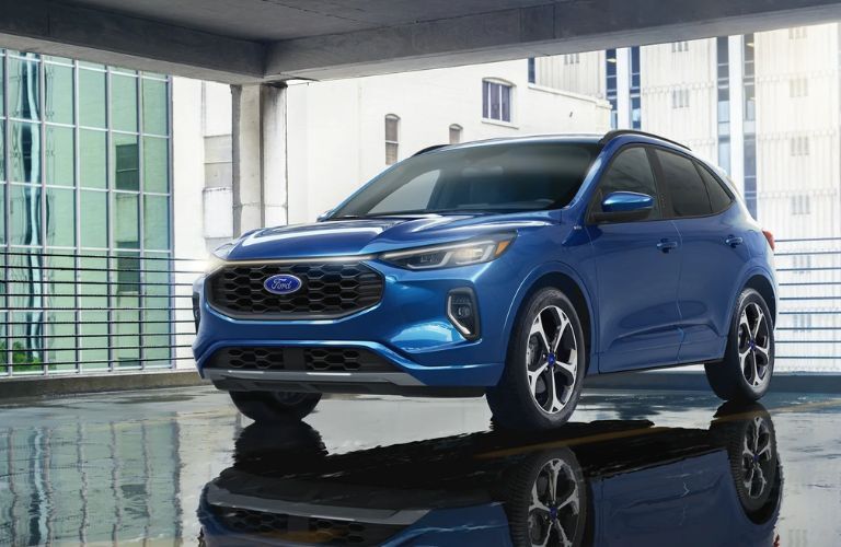 A 2023 Ford Escape parked on a reflective floor