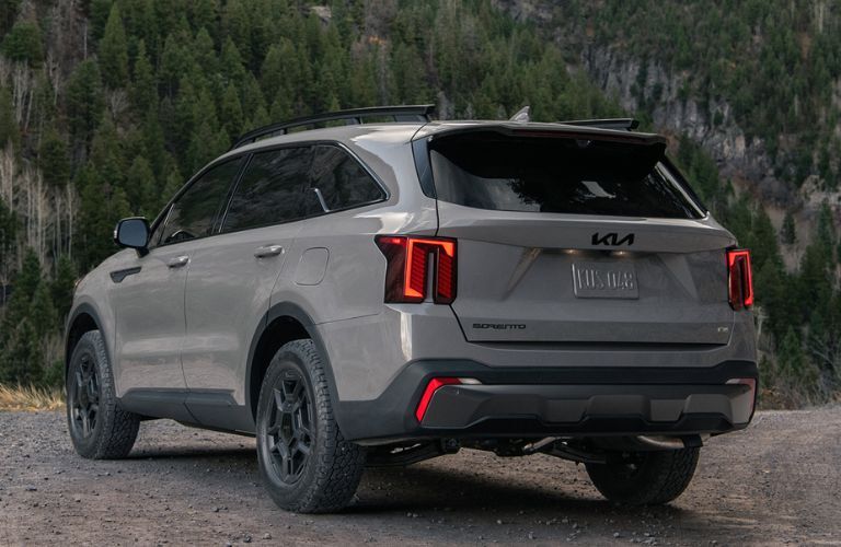 2026 Kia Sorento side and back view