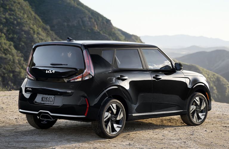 2025 Kia Soul back and side view