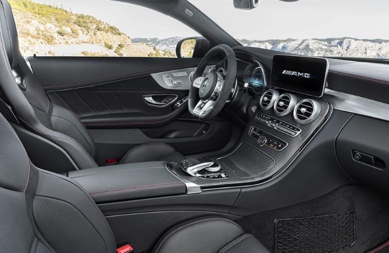 2022 Mercedes-AMG C 43 interior dashboard