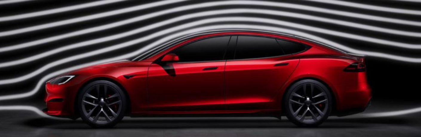 2022 Tesla S exterior side view