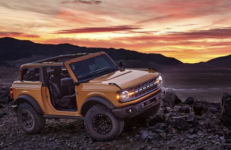 2021 Ford Bronco front view