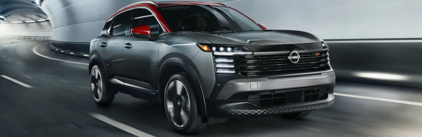 2025 Nissan Kicks side and front view