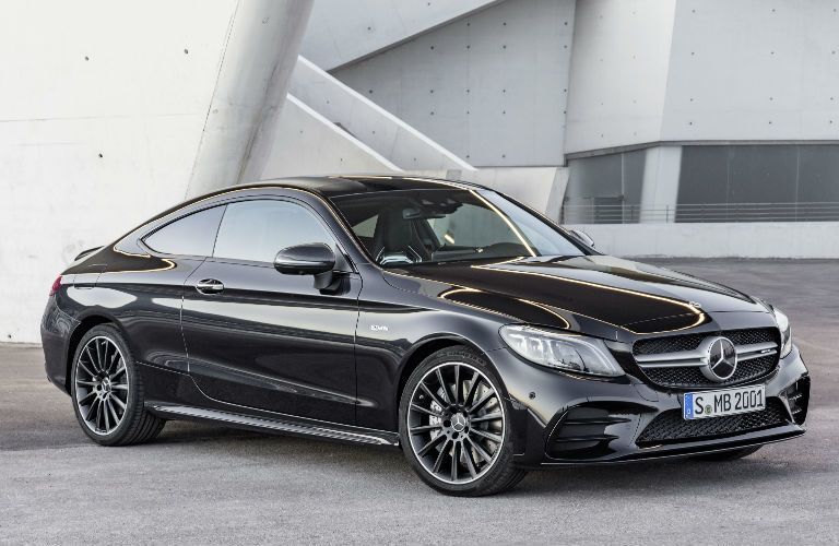 black Mercedes-Benz AMG® C-Class Coupe