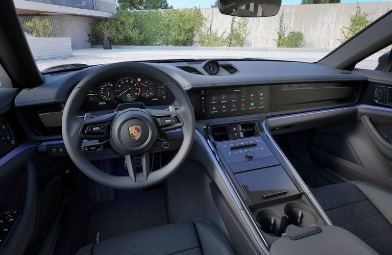 2026 Porsche Panamera 4 E-Hybrid interior front dash