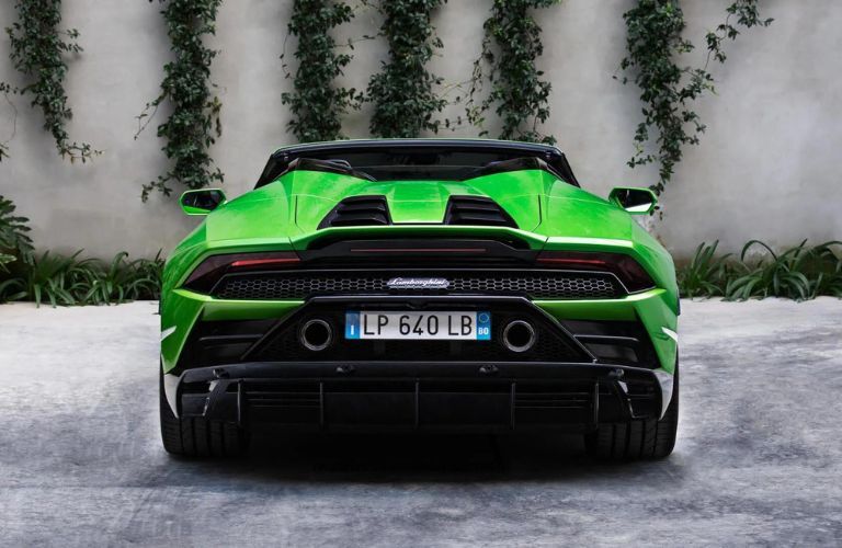 2022 Lmaborghini Huracan STO exterior rear view