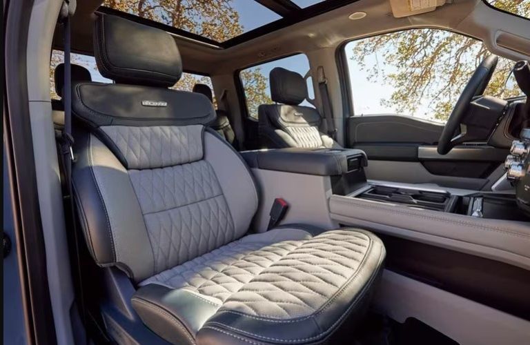2024 Ford Super Duty F-350 Limited seating view