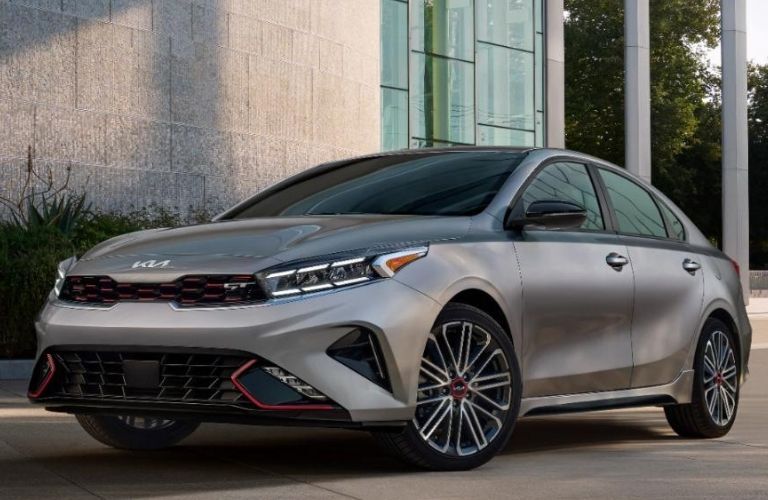 2022 Kia Forte front and side view