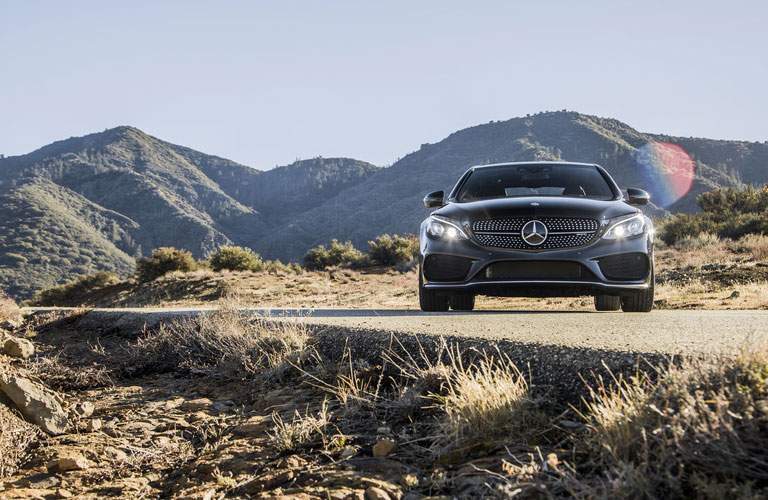 2018 Mercedes-Benz AMG C 43 sedan in the desert