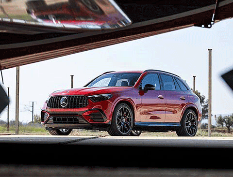 AMG GLC SUV profile view