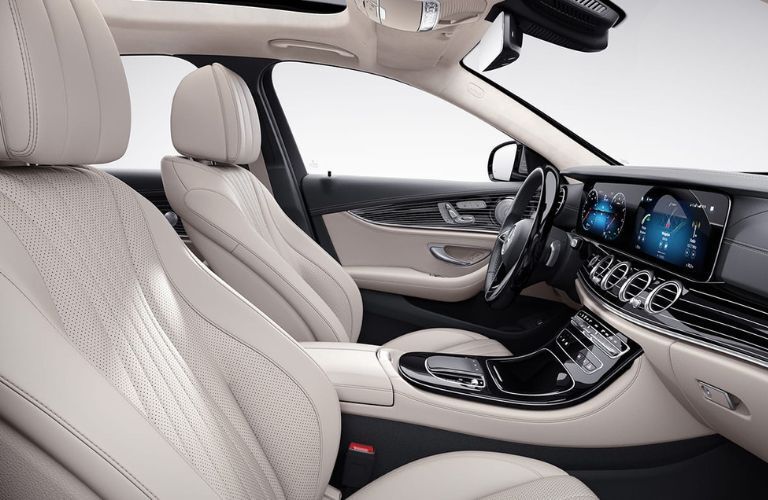 Front row view of the 2023 Mercedes-Benz E-Class