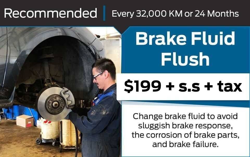 Ford Brake Fluid Flush Service Special Coupon