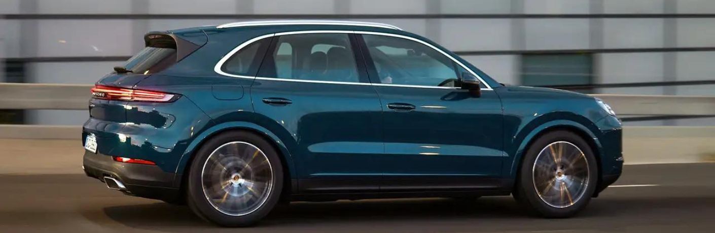 2024 Porsche Cayenne Turbo E-Hybrid SUV exterior side view