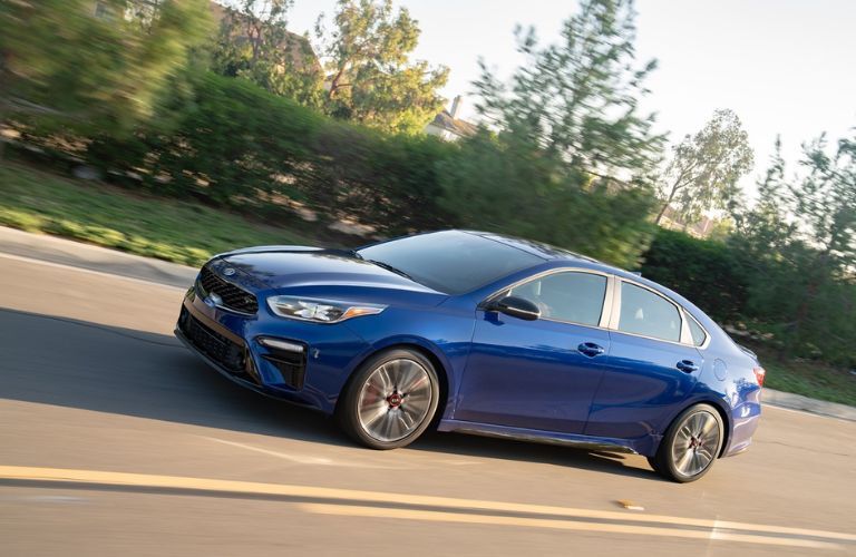 Side View of the 2021 Kia Forte