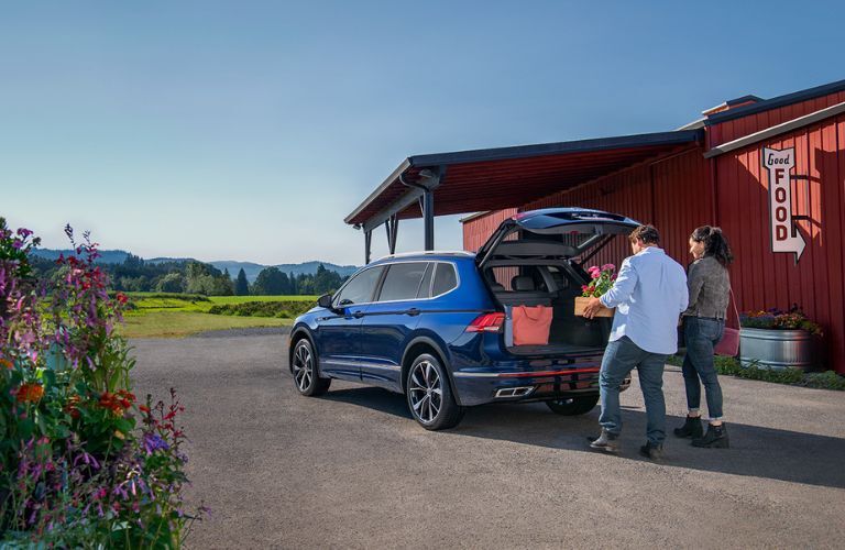 Backview of the 2023 Volkswagen Tiguan