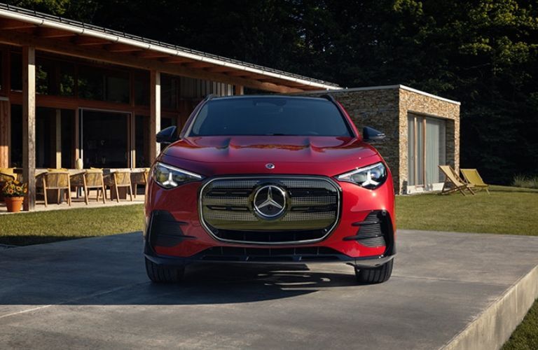 Front-view of the 2028 Mercedes-Benz Electric GLA SUV