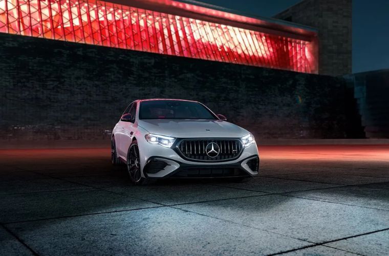 2026 Mercedes-Benz E-Class Sedan front angle