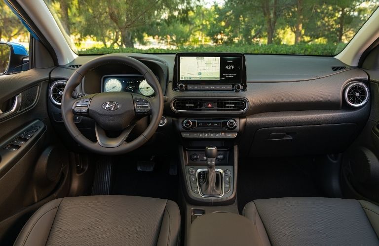 2021 Hyundai Kona interior view