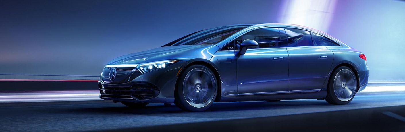 Side view of the 2023 EQS Sedan