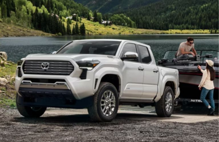 2026 Toyota Tacoma front and side view