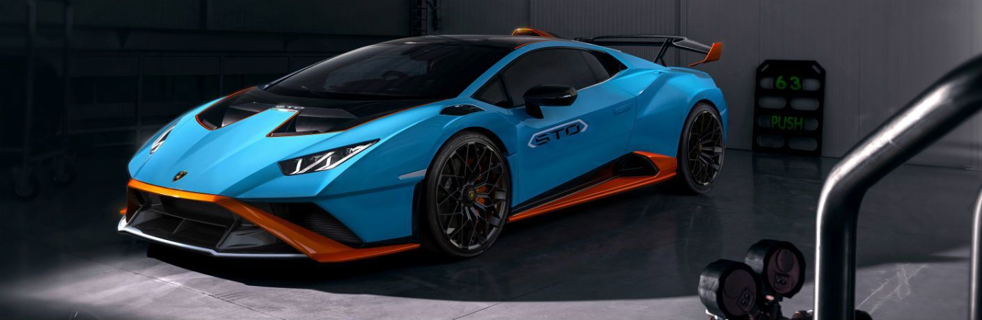 Lamborghini Huracan STO Exterior Driver Side Front Profile