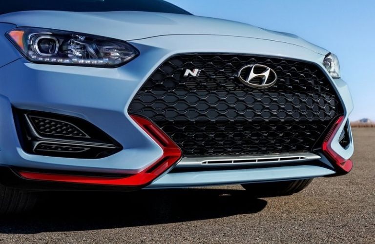 2022 Hyundai Veloster N front grille