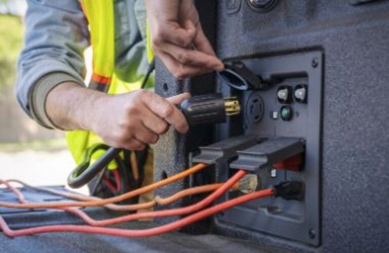 2021 Ford F-150 power onboard