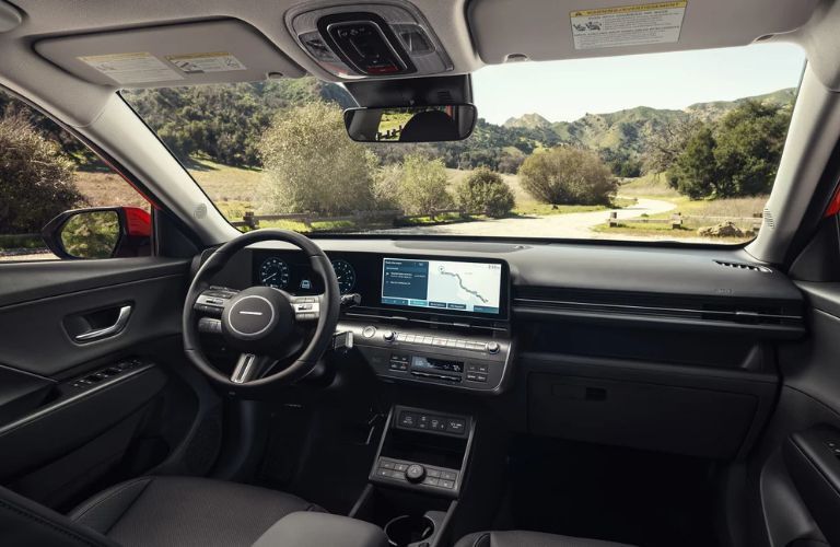 2026 Hyundai Kona front interior