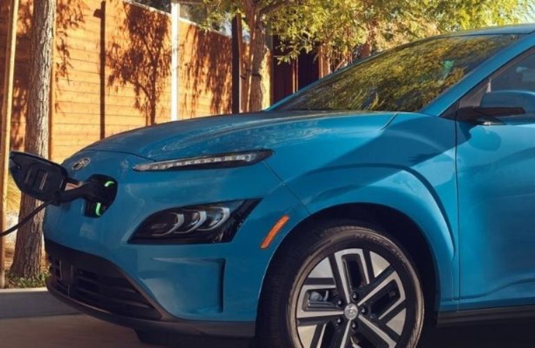 2022 Hyundai Kona getting charged
