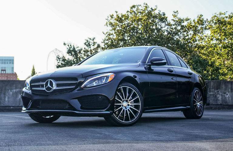 2017 Mercedes-Benz C-Class Sedan parked outside