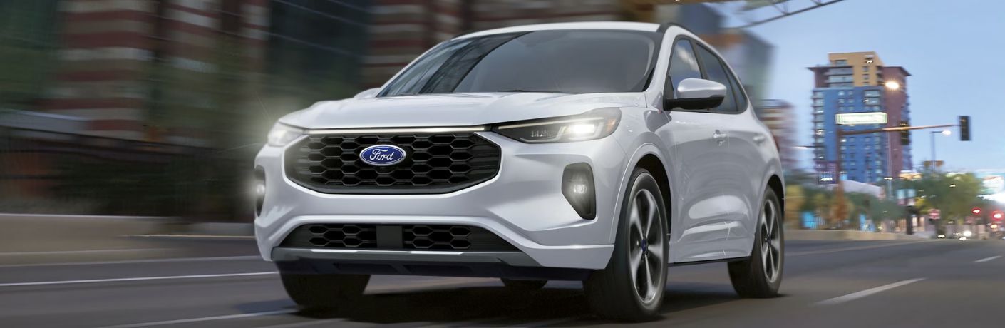front quarter view of the 2025 Ford Escape