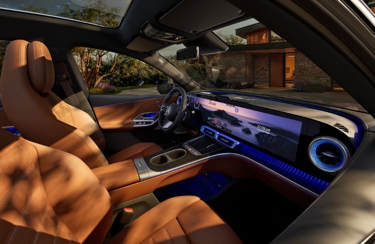 dashboard view of the 2027 Mercedes-Benz GLC 400 4MATIC® Electric SUV