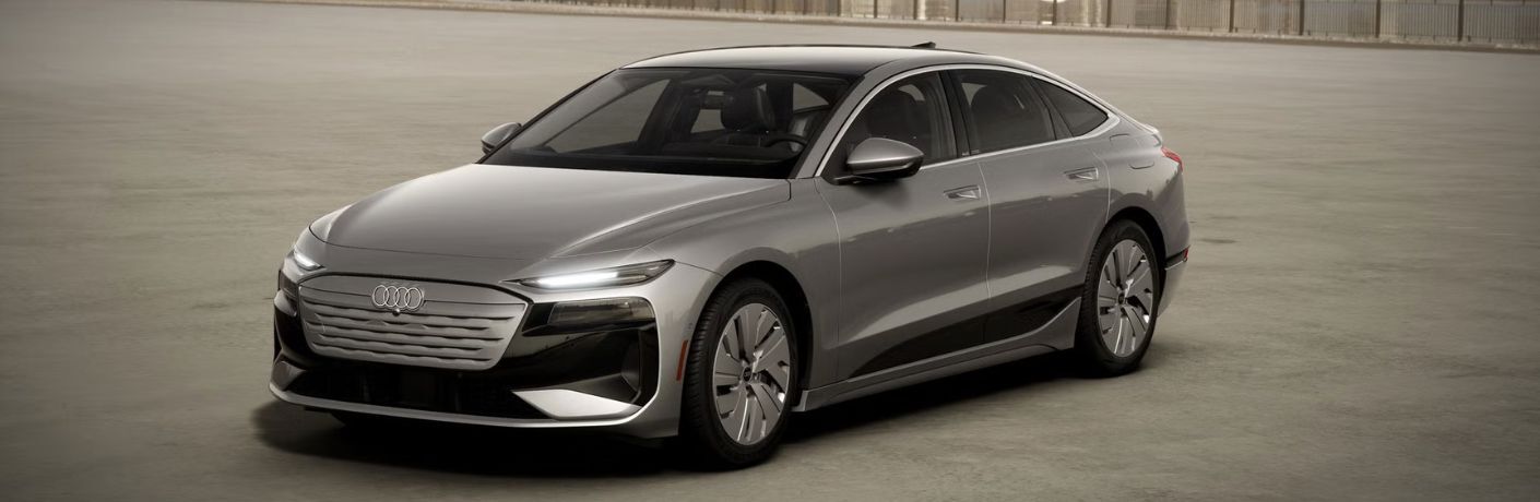 Audi A6 exterior side view