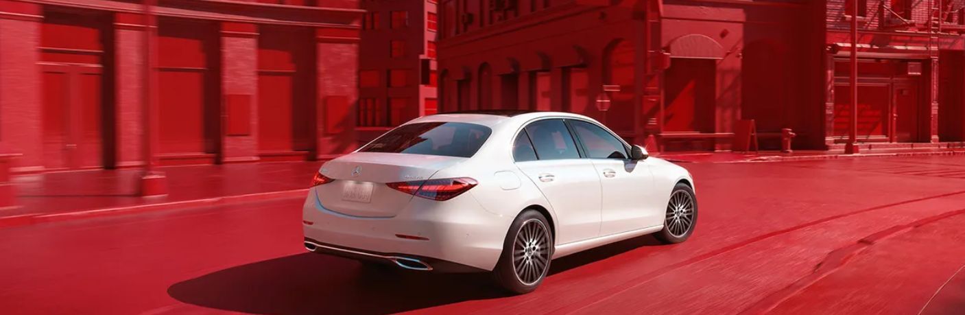 2025 Mercedes-Benz C-Class Sedan exterior rear side view