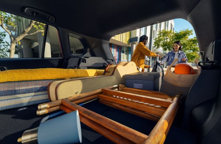 Cargo space in the 2026 Toyota Corolla Cross Hybrid