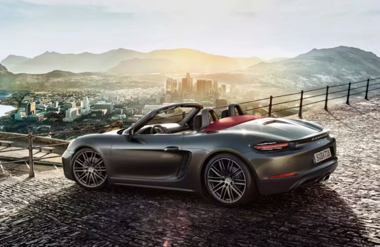 side view of the 2025 Porsche 718 Boxster