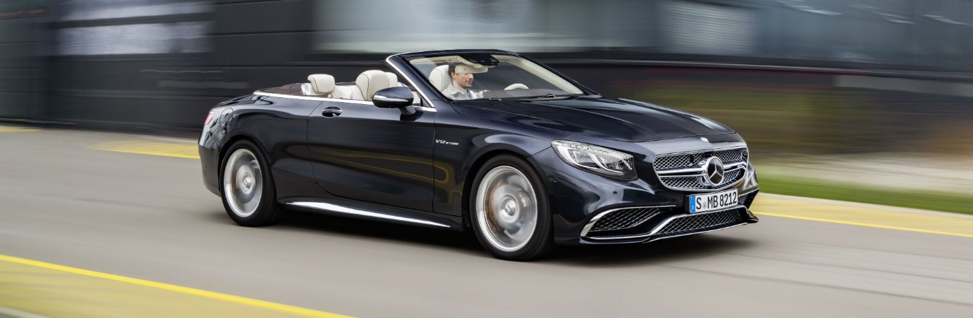 2017 Mercedes-Benz S-Class Driving Down Road