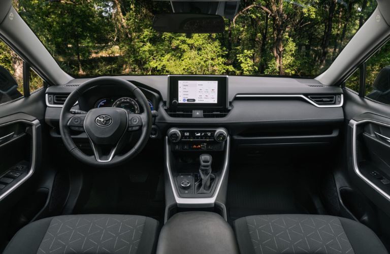 2024 Toyota RAV4 Hybrid interior front dash