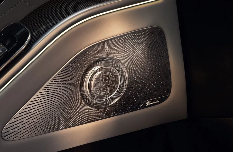 Burmester® 3D Surround Sound system in the 2023 Mercedes-Benz S 500 AMG Line