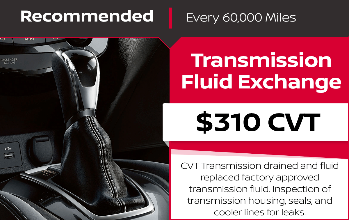 Transmission Fluid Exchange in Medford, MA Colonial Nissan of Medford
