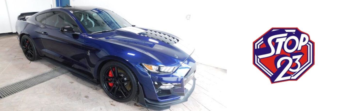 View of the 2020 Mustang GT  Shelby
