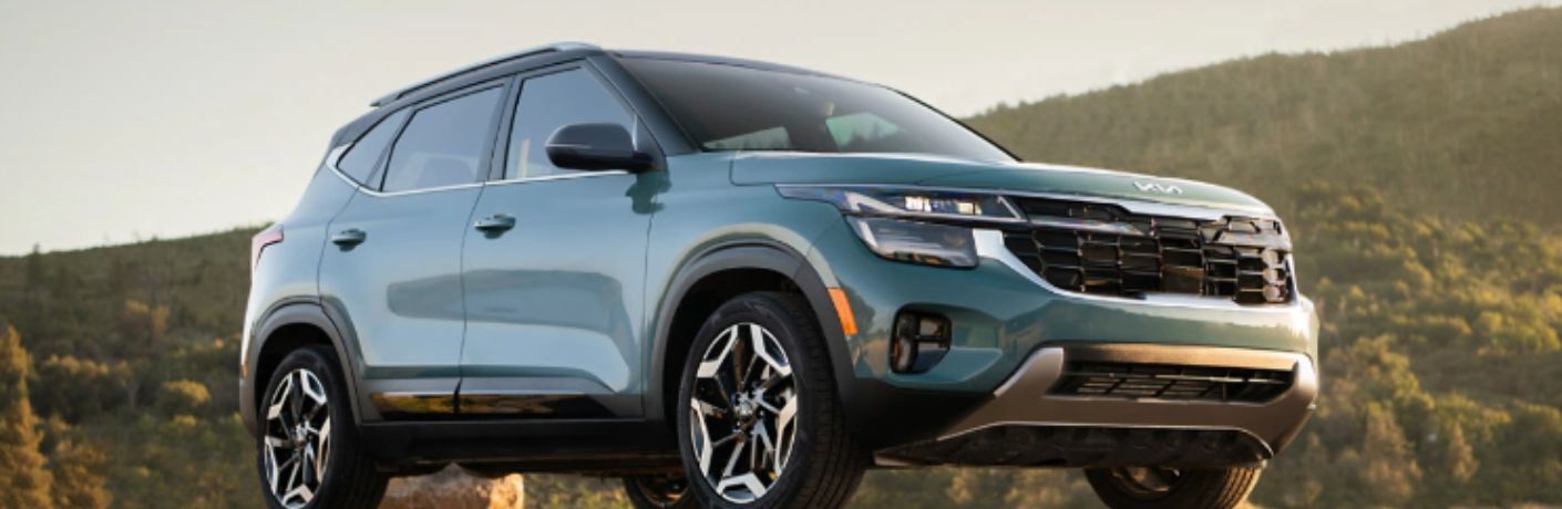 front view of the 2024 Kia Seltos