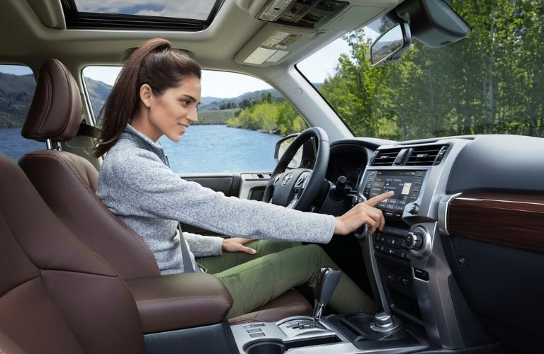 2021 Toyota 4Runner interior front view