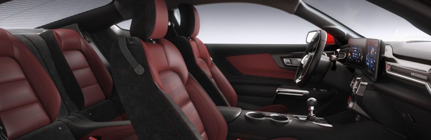 2026 Ford Mustang seating side view