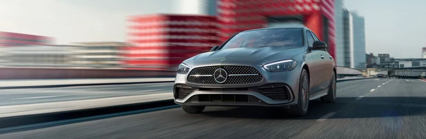 front quarter view of the 2025 Mercedes-Benz C-Class